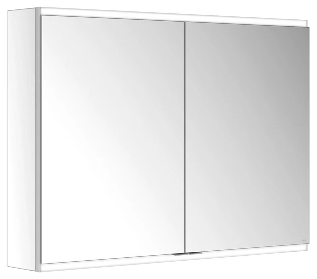 KEUCO Royal Modular 2.0 Spiegelschrank beleuchtet Wandvorbau silber-eloxiert