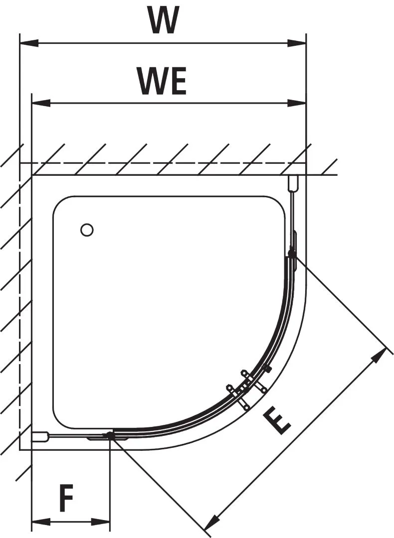 PASA XP PXP55 Viertelkreis-Duschkabine (Pendeltüren mit Festfeldern), Höhe 2000 mm, Wanneneinbaumaß 880-910 mm, Breitenverstellmaß 870-900 mm, Glasaußenkante 855-885 mm, Farbe Silber Mattglanz, Glas ESG Klar PASA XP PXP55 Viertelkreis-Duschkabine (Pendeltüren mit Festfeldern), Höhe 2000 mm, Wanneneinbaumaß 880-910 mm, Breitenverstellmaß 870-900 mm, Glasaußenkante 855-885 mm, Farbe Silber Mattglanz, Glas ESG Klar