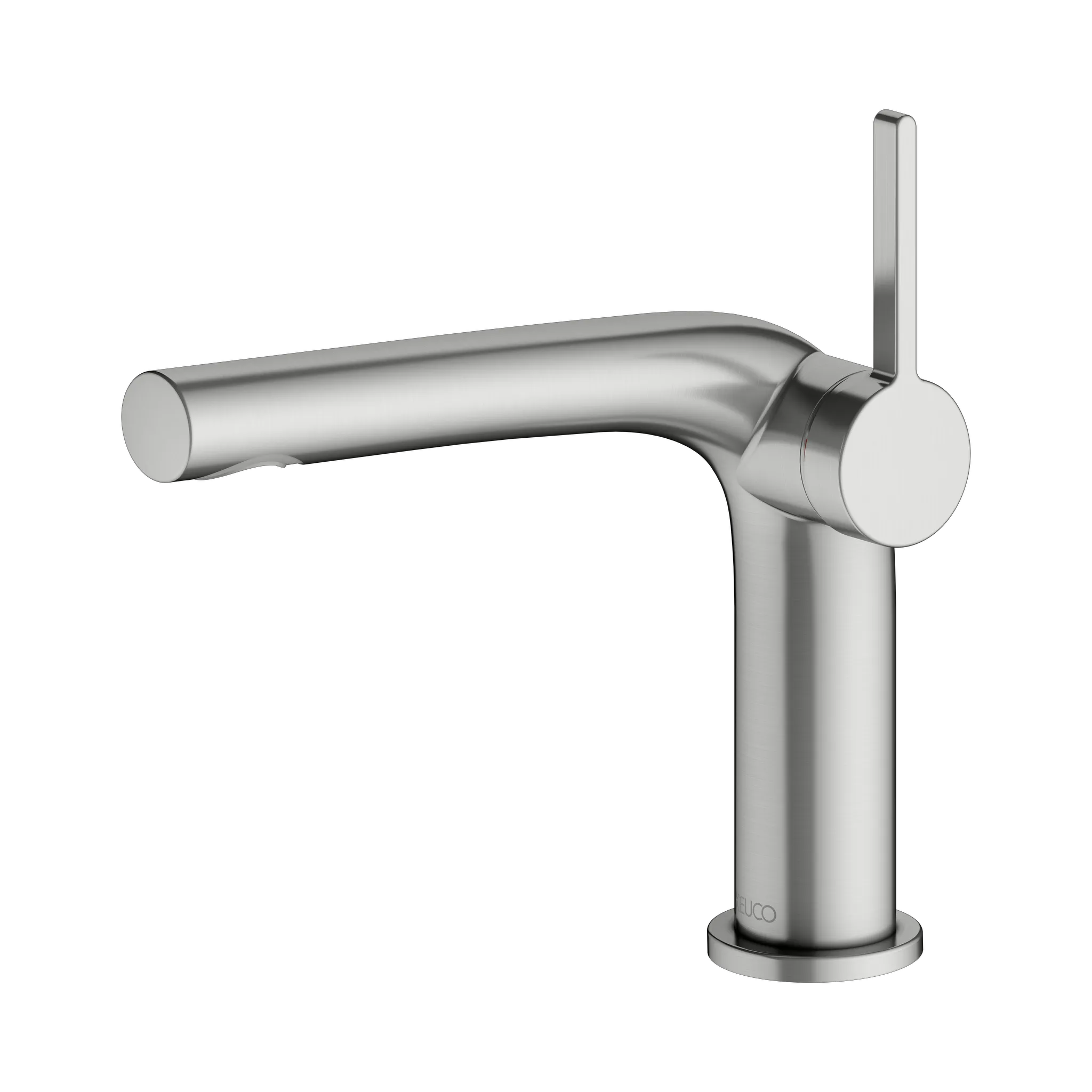 KEUCO EDITION 400 Einhebel-Waschtischmischer 120, Edelstahl-finish KEUCO EDITION 400 Einhebel-Waschtischmischer 120, Edelstahl-finish