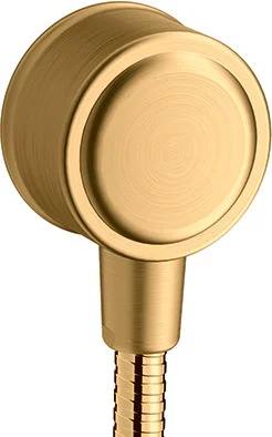 Hansgrohe AXOR Montreux Schlauchanschluss mit Rückflussverhinderer, Brushed Brass, DN15, G 1/2 Hansgrohe AXOR Montreux Schlauchanschluss mit Rückflussverhinderer, Brushed Brass, DN15, G 1/2