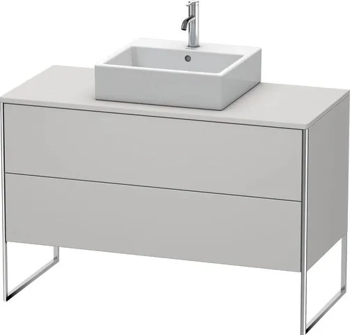 Duravit Waschtischunterschrank bodenstehend „XSquare“ 120 × 77,8 × 54,8 cm Nordic Weiß Seidenmatt Duravit Waschtischunterschrank bodenstehend „XSquare“ 120 × 77,8 × 54,8 cm Nordic Weiß Seidenmatt