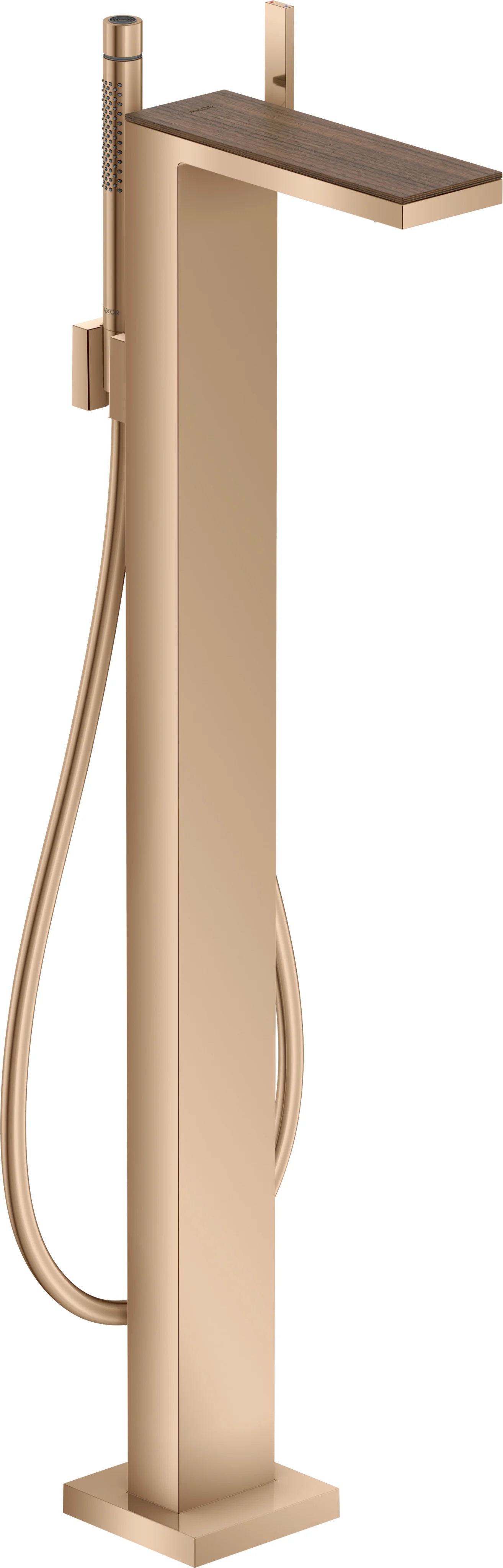 Hansgrohe AXOR MyEdition Platte 245 mm, Amerikanischer Nussbaum, abnehmbar Hansgrohe AXOR MyEdition Platte 245 mm, Amerikanischer Nussbaum, abnehmbar