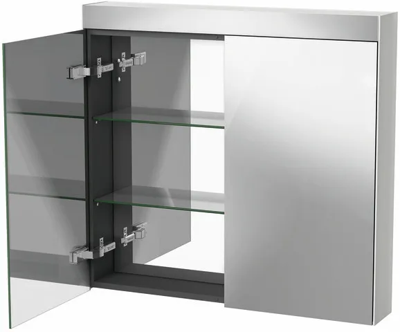 Duravit Spiegelschrank „Licht & Spiegel“ 81 × 76 × 14,8 cm Duravit Spiegelschrank „Licht & Spiegel“ 81 × 76 × 14,8 cm