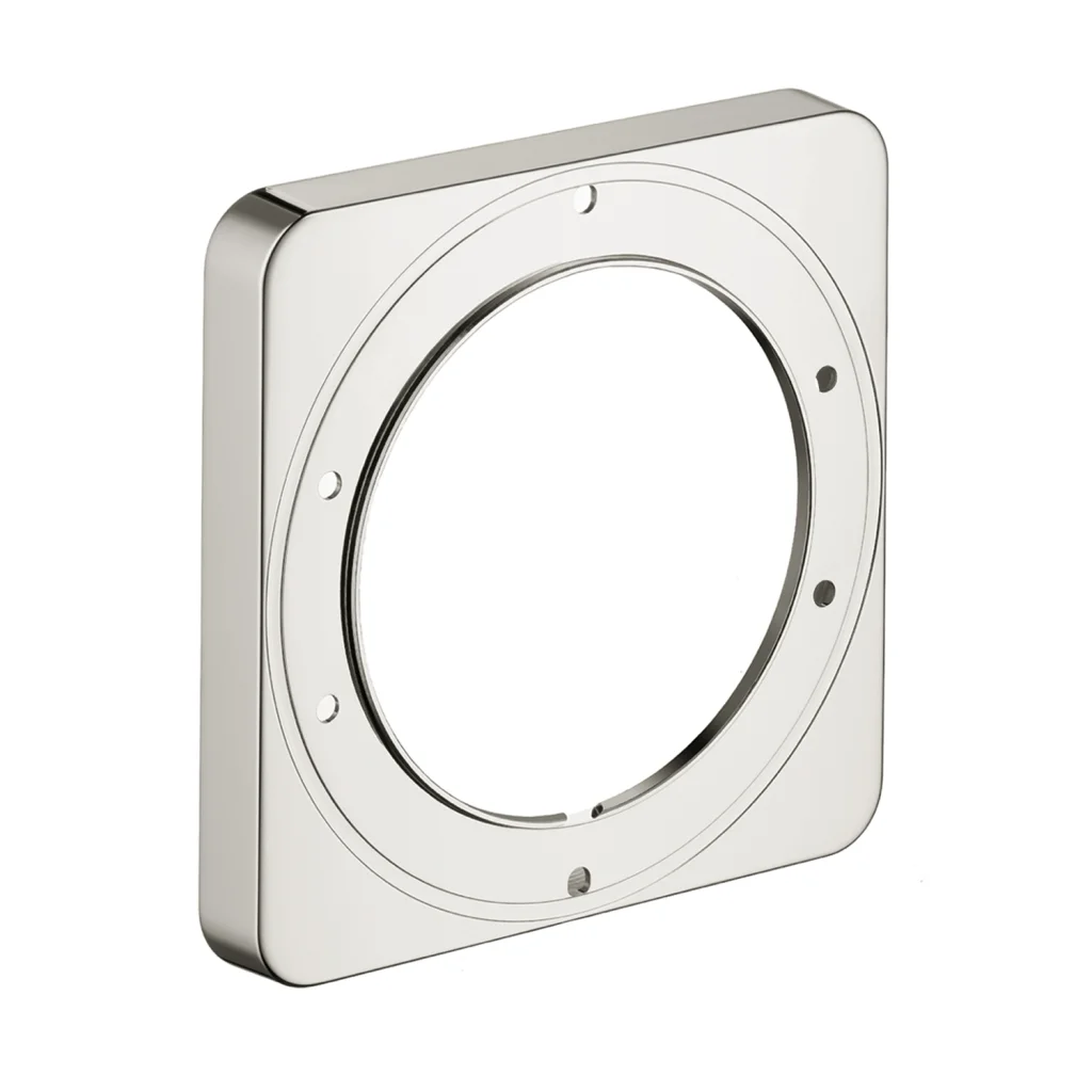 Hansgrohe AXOR Verlängerungsrosette, Chrom, 172 x 172 mm, Verlängerung 22 mm Hansgrohe AXOR Verlängerungsrosette, Chrom, 172 x 172 mm, Verlängerung 22 mm