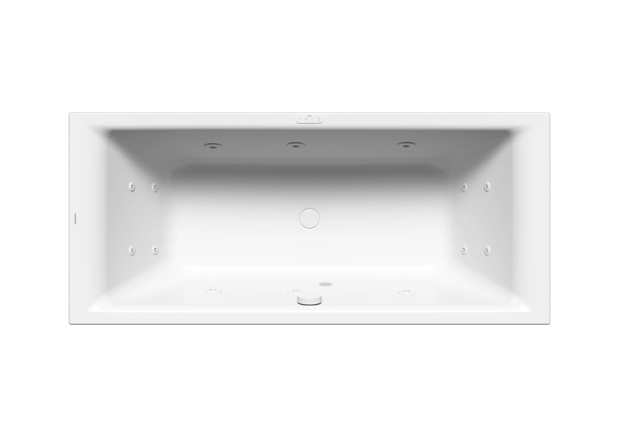 Kaldewei Whirlwanne „Puro Duo“ 170 × 75 cm, rechts mit Aquamassage Full Body, in alpinweiß Kaldewei Whirlwanne „Puro Duo“ 170 × 75 cm, rechts mit Aquamassage Full Body, in alpinweiß