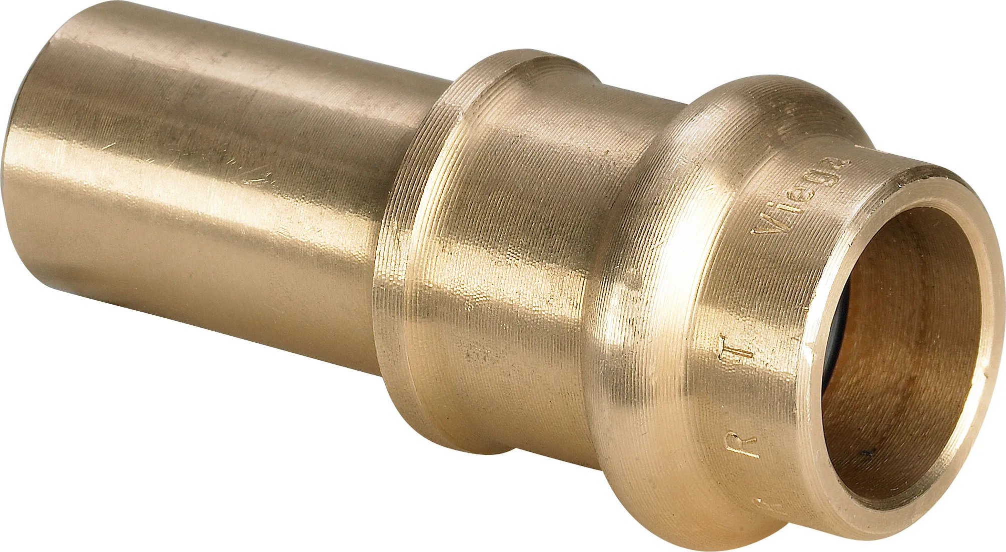 Viega Installationsmaterial „Sanpress“ 2215.1NC in 15 × 14 mm Rotguss  Viega Installationsmaterial „Sanpress“ 2215.1NC in 15 × 14 mm Rotguss