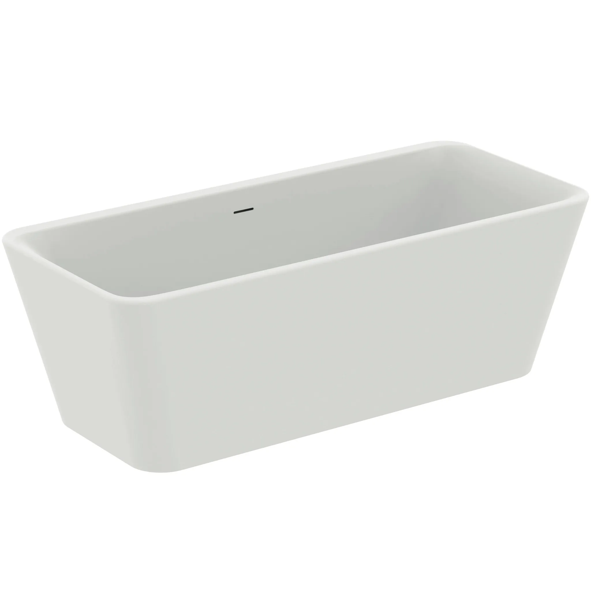 Ideal Standard Tonic II Duo-Badewanne freistehend, Seidenweiß matt, 1800x800x600 mm