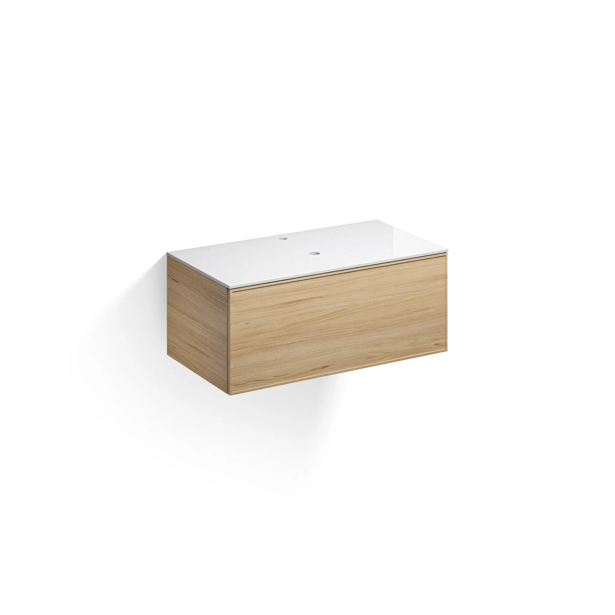Alape Möbelmodul Arkta 1000x400 Carrara/Eiche