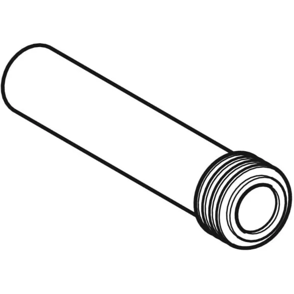 Spülbogenverlängerung mit Manschette Spülbogenverlängerung mit Manschette