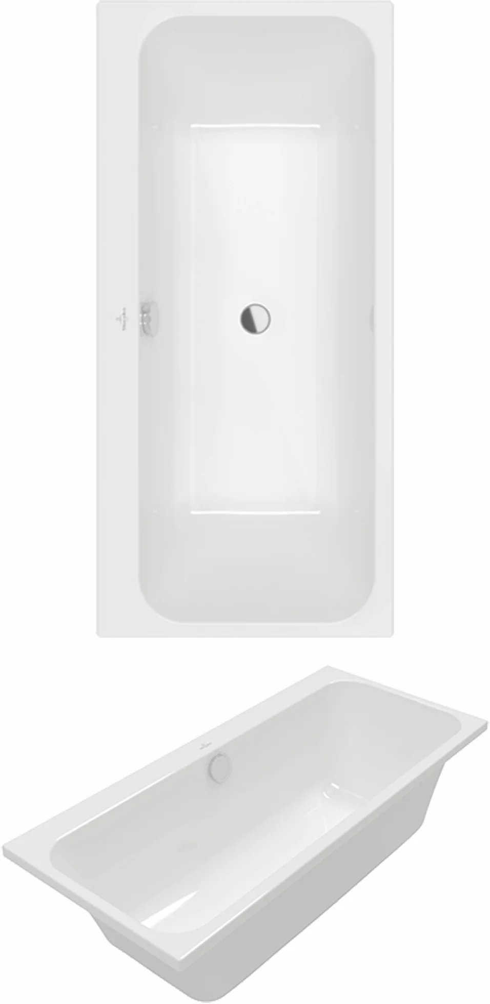 Villeroy & Boch Architectura Badewanne UBA157ARE2V, 1500 x 700 x 415 mm, Weiß Alpin Villeroy & Boch Architectura Badewanne UBA157ARE2V, 1500 x 700 x 415 mm, Weiß Alpin