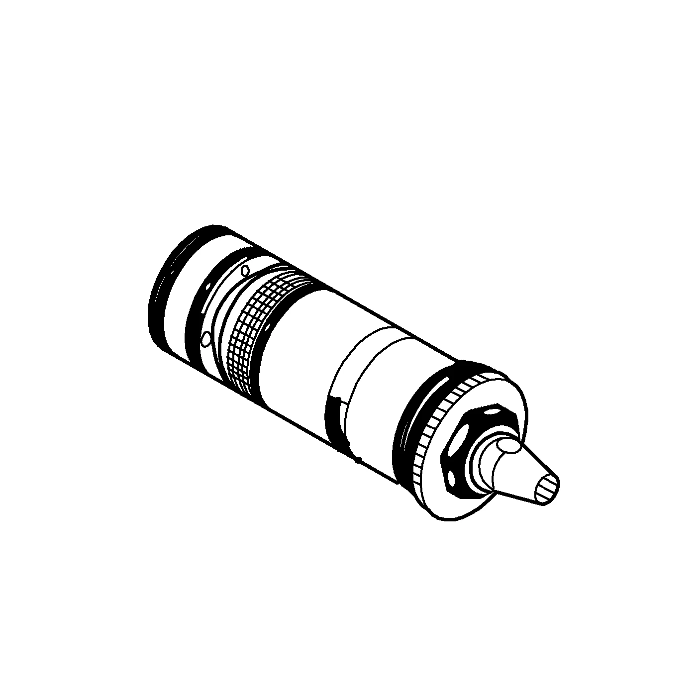 Thermoelement 47040, 3/4″, für vertauschte Wasserwege, Bimetall (geschlossene Patronenbauweise), für Grohmix Thermostate