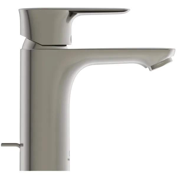 Waschtischarmatur Connect Air, 5 l/min., mit Ablaufgarnitur, Ausladung 112mm, Brushed Gold Waschtischarmatur Connect Air, 5 l/min., mit Ablaufgarnitur, Ausladung 112mm, Brushed Gold