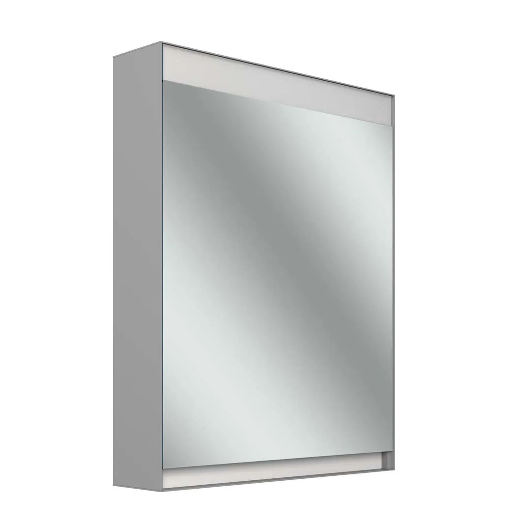 Schneider Spiegelschrank FILO HCL ALS1 60/1/HCL/R – Weiß, Aluminiumkorpus, flächenbündige Unterputzmontage, LED-Beleuchtung (2000–6500 K), Schweizer Ausführung Schneider Spiegelschrank FILO HCL ALS1 60/1/HCL/R – Weiß, Aluminiumkorpus, flächenbündige Unterputzmontage, LED-Beleuchtung (2000–6500 K), Schweizer Ausführung