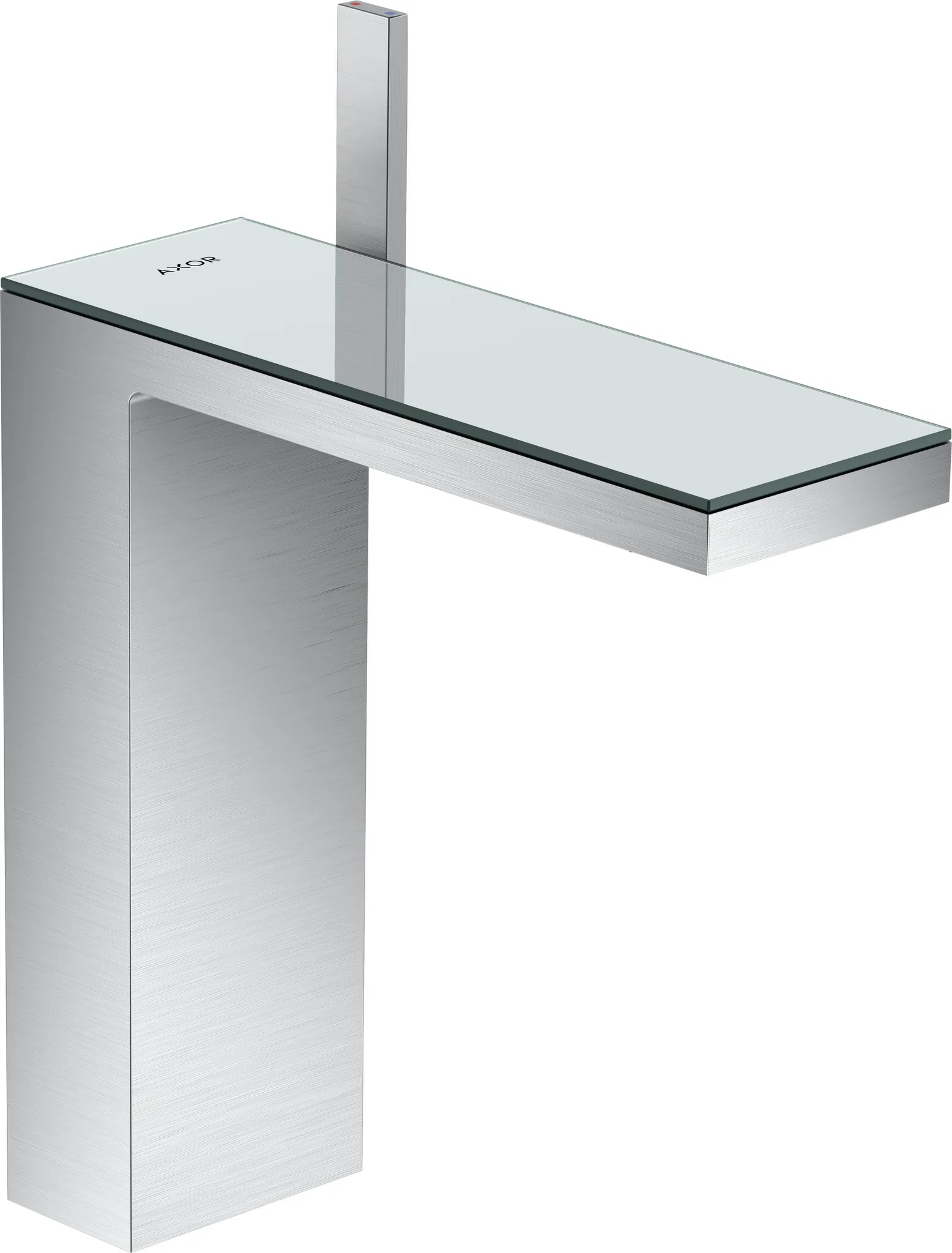Hansgrohe AXOR MyEdition Mischer mit Platte 245 Glas, abnehmbar Hansgrohe AXOR MyEdition Mischer mit Platte 245 Glas, abnehmbar