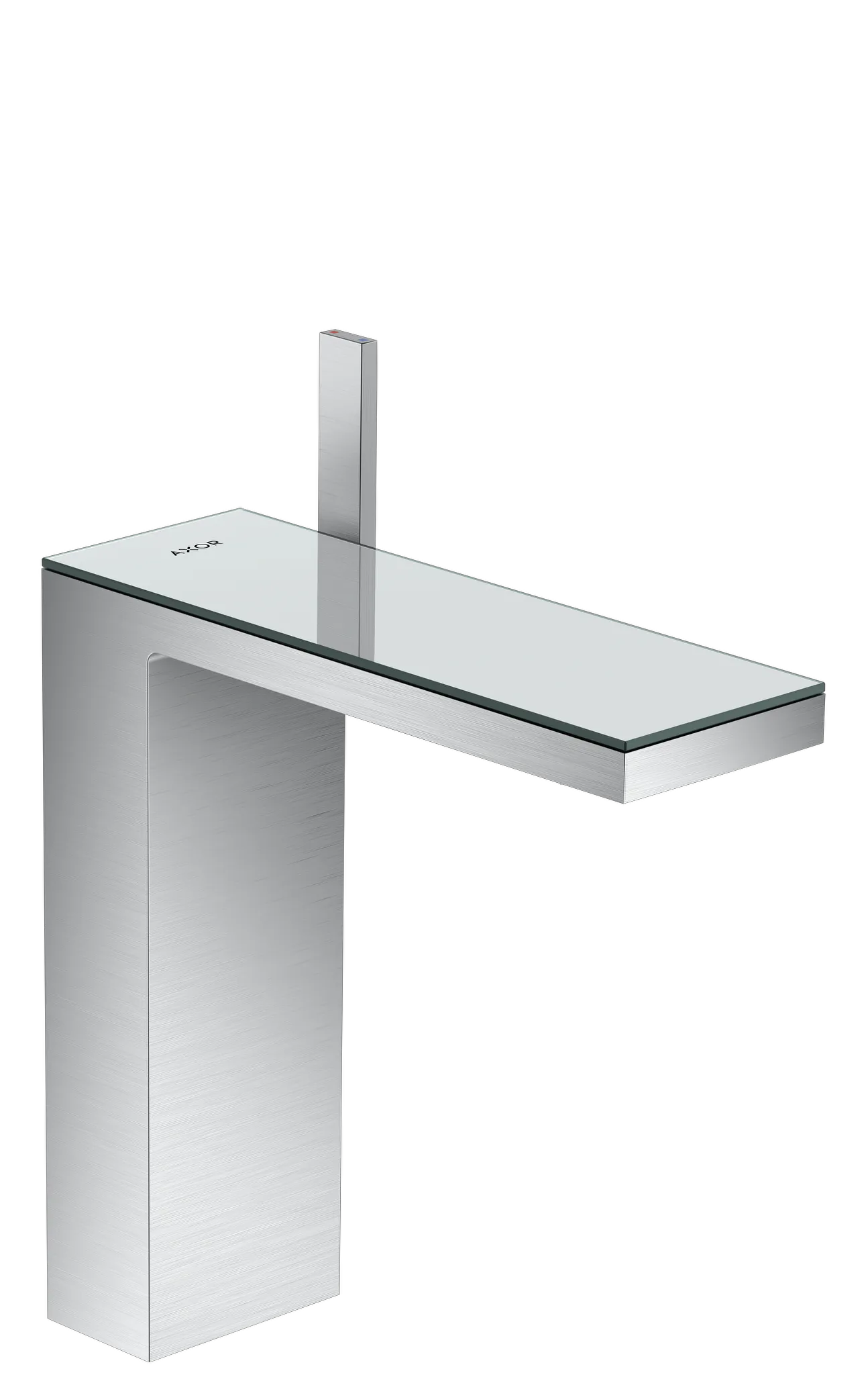 Hansgrohe AXOR MyEdition Mischer mit Platte 245 Glas, abnehmbar Hansgrohe AXOR MyEdition Mischer mit Platte 245 Glas, abnehmbar