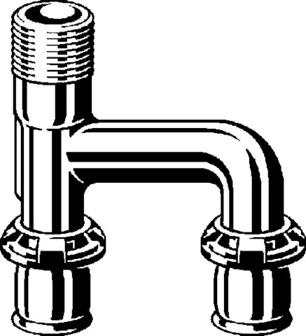 Viega „Sanfix P“ Fitting mit 3 Anschlüssen Viega „Sanfix P“ Fitting mit 3 Anschlüssen