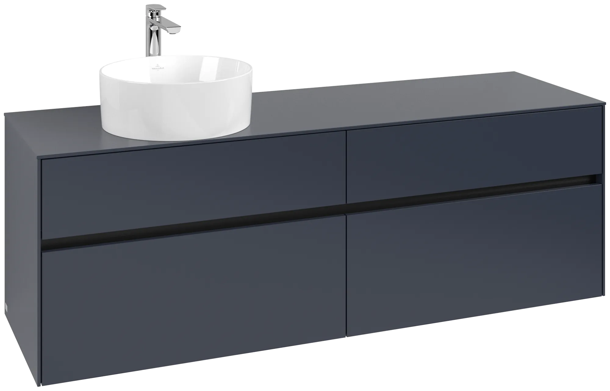 Villeroy & Boch Collaro Waschbeckenunterschrank C05000 1600x548x500mm Marine Blue