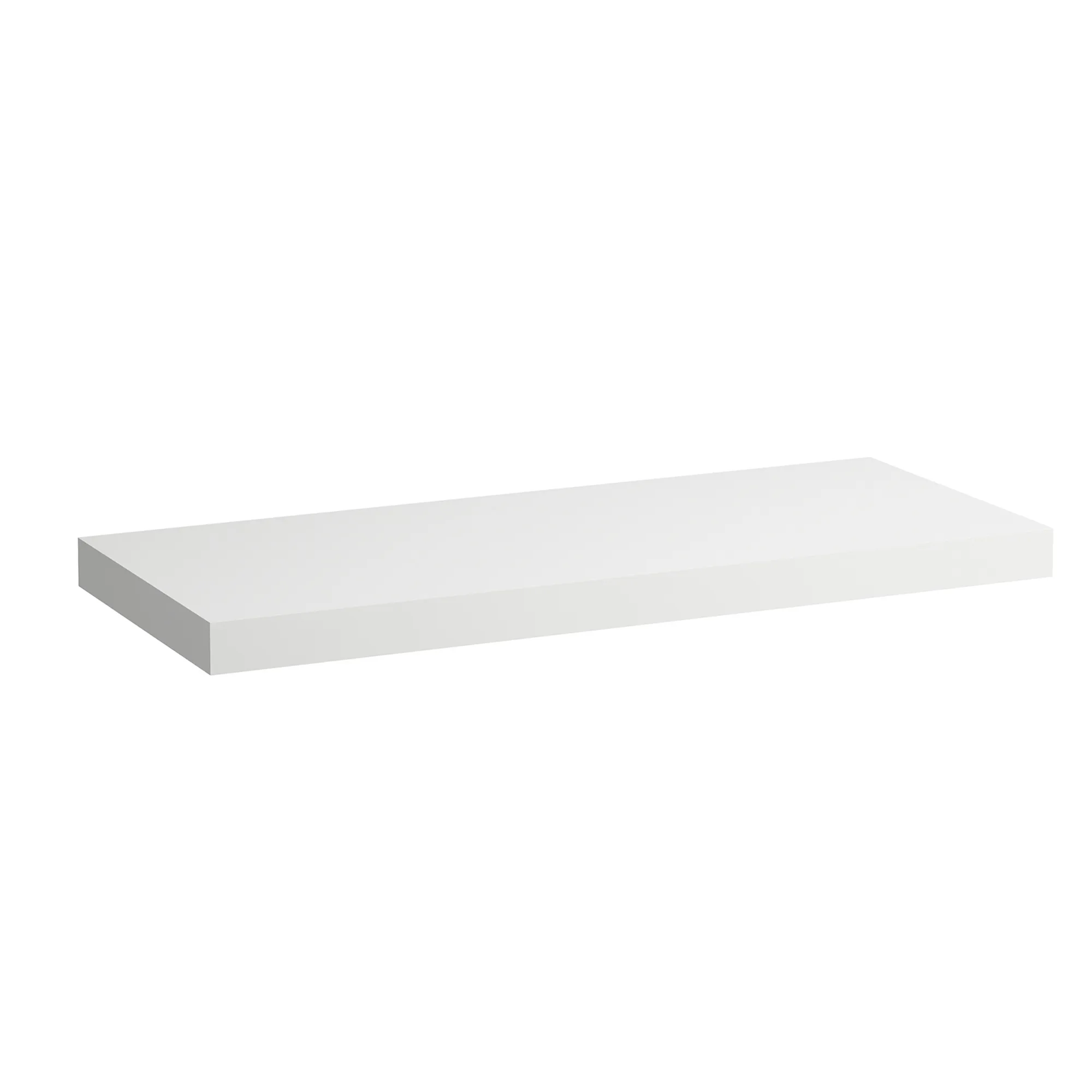 Waschtisch-Platte LANI 495x1185x65 ohne Ausschnitt inklusive 2 Befestigungselemente weiß matt Waschtisch-Platte LANI 495x1185x65 ohne Ausschnitt inklusive 2 Befestigungselemente weiß matt