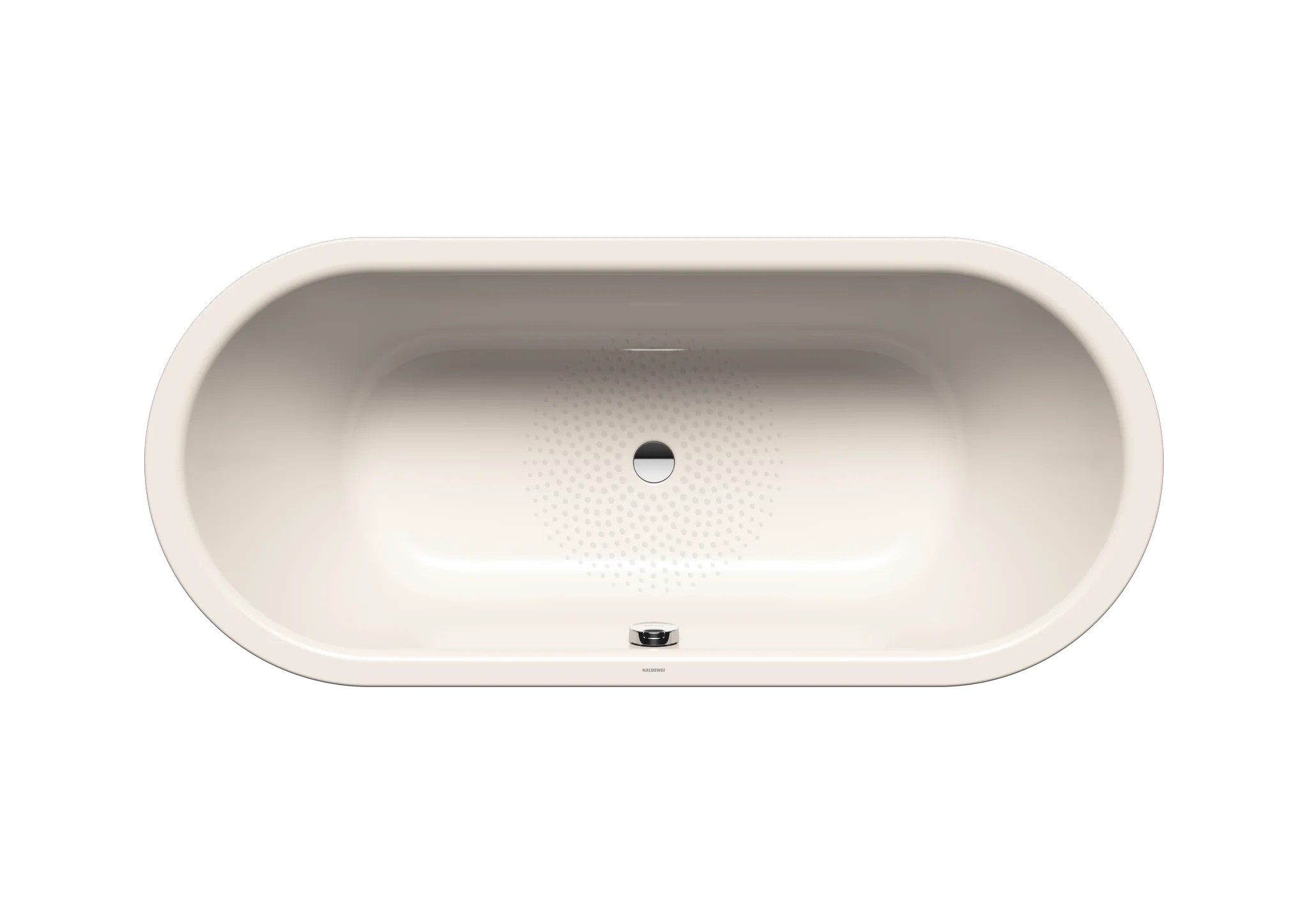 Kaldewei CLASSIC DUO OVAL Badewanne, 1800x800 mm, pergamon, Antislip