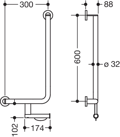 HEWI Haltegriff „System 900“