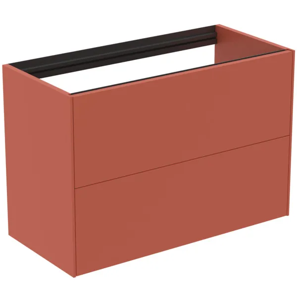 Ideal Standard Waschtischunterschrank „Conca“ 80 × 54 × 37,3 cm Sunset matt lackiert