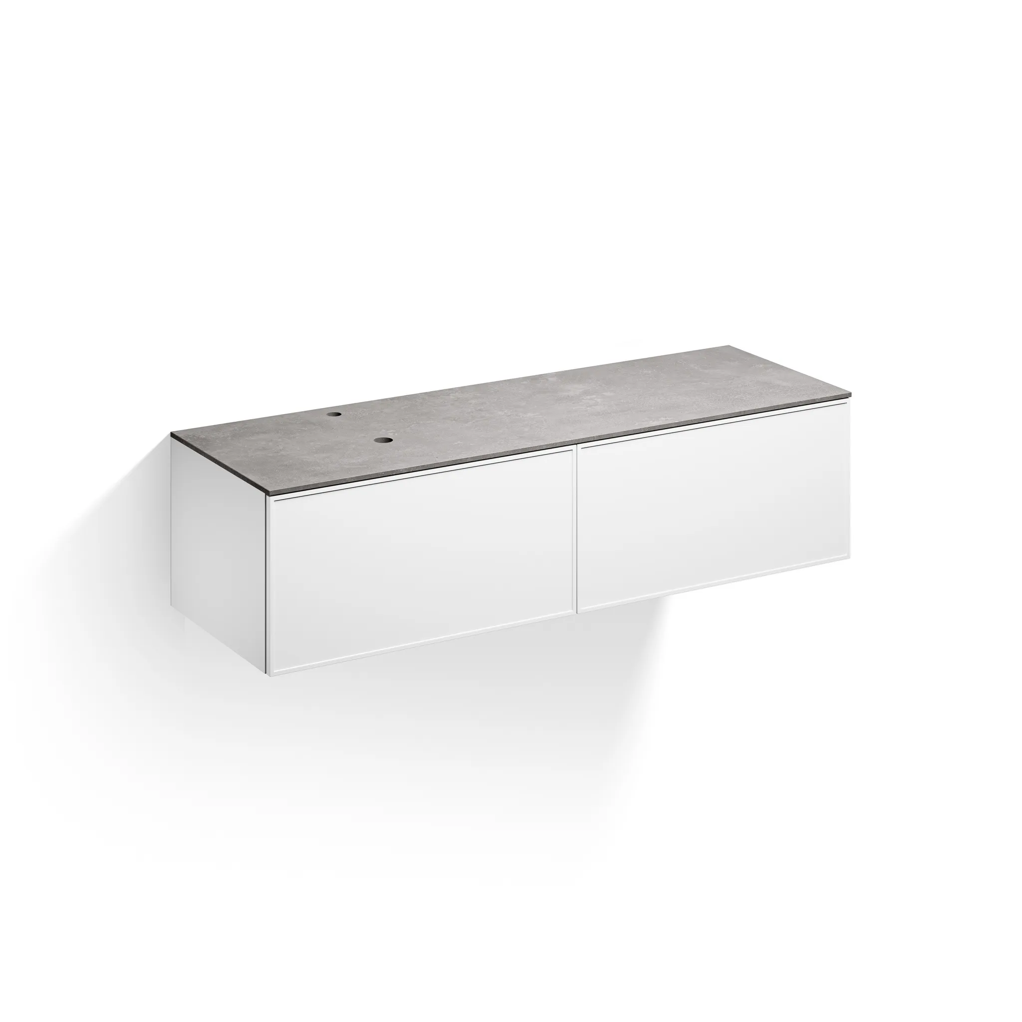Alape Möbelmodul Arkta 1600x400 NY silk/Weiß