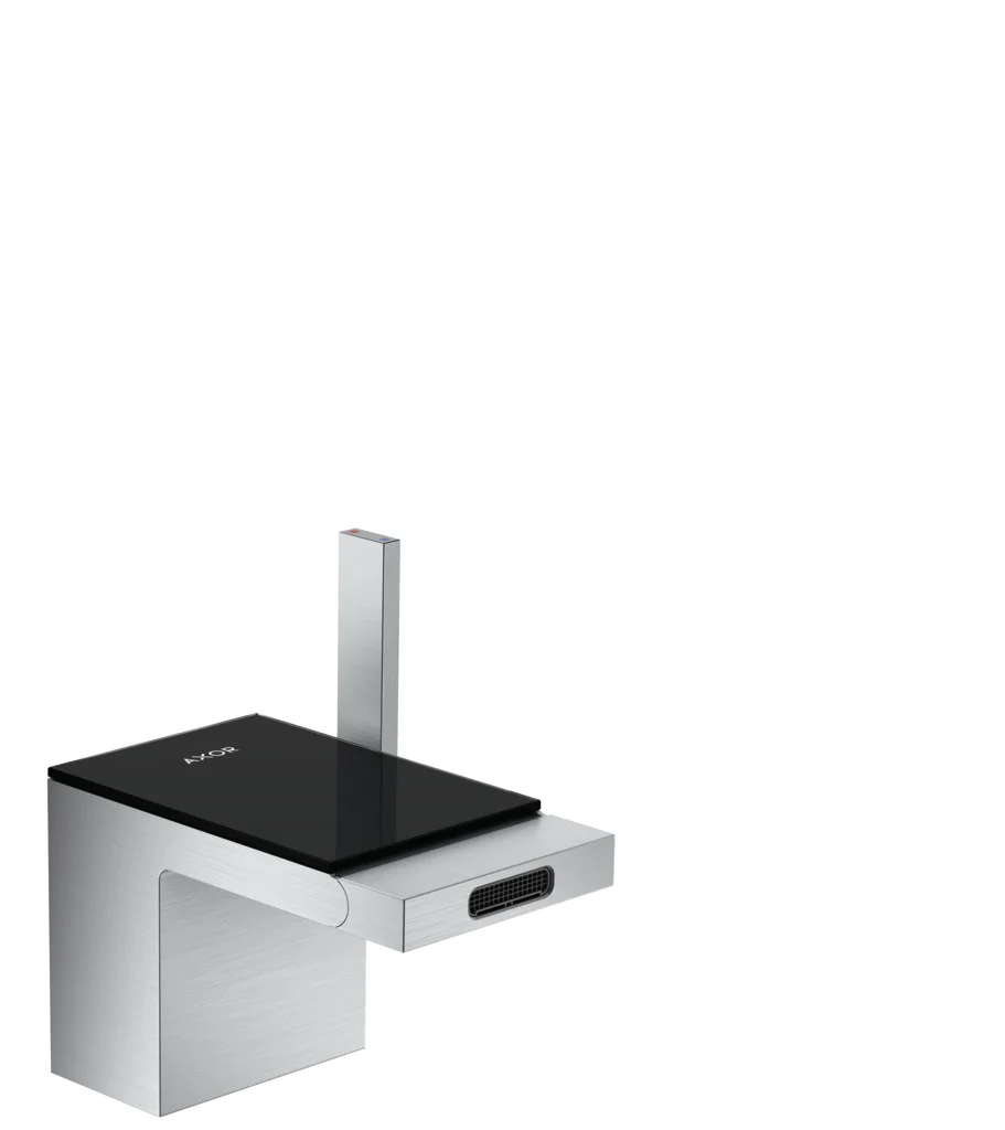 Hansgrohe AXOR MyEdition Platte 117 mm Glas schwarz abnehmbar Hansgrohe AXOR MyEdition Platte 117 mm Glas schwarz abnehmbar