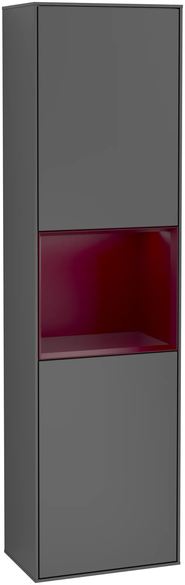 Villeroy & Boch Hochschrank Finion G46, anthrazit/matt / Peony matt
