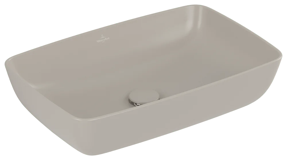Villeroy & Boch Aufsatzwaschbecken Artis Almond CeramicPlus 580x385x130mm