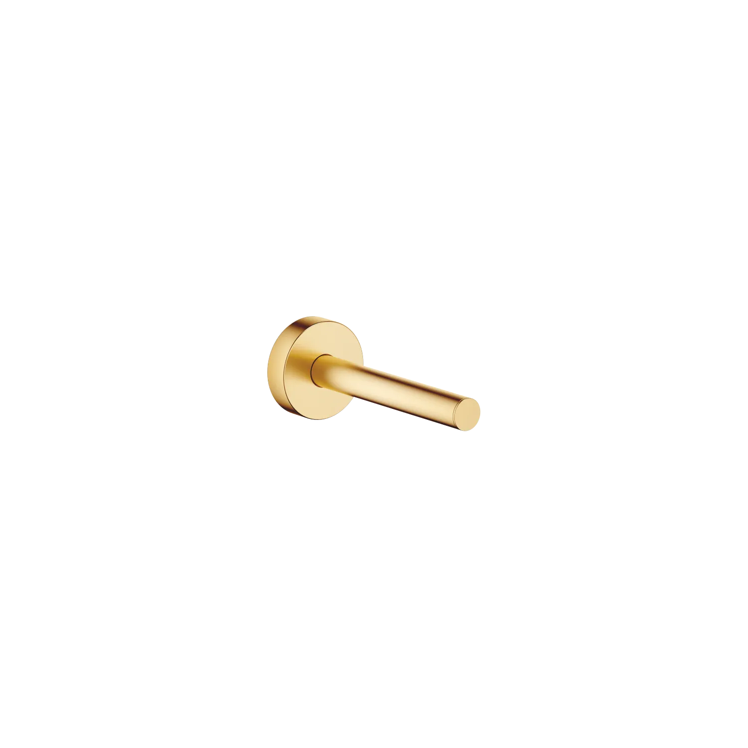 Dornbracht Reserve-Papierrollenhalter SERIENSPEZIFISCH - Gold gebürstet PVD, Rosette Ø 40 mm, Ausladung 105 mm