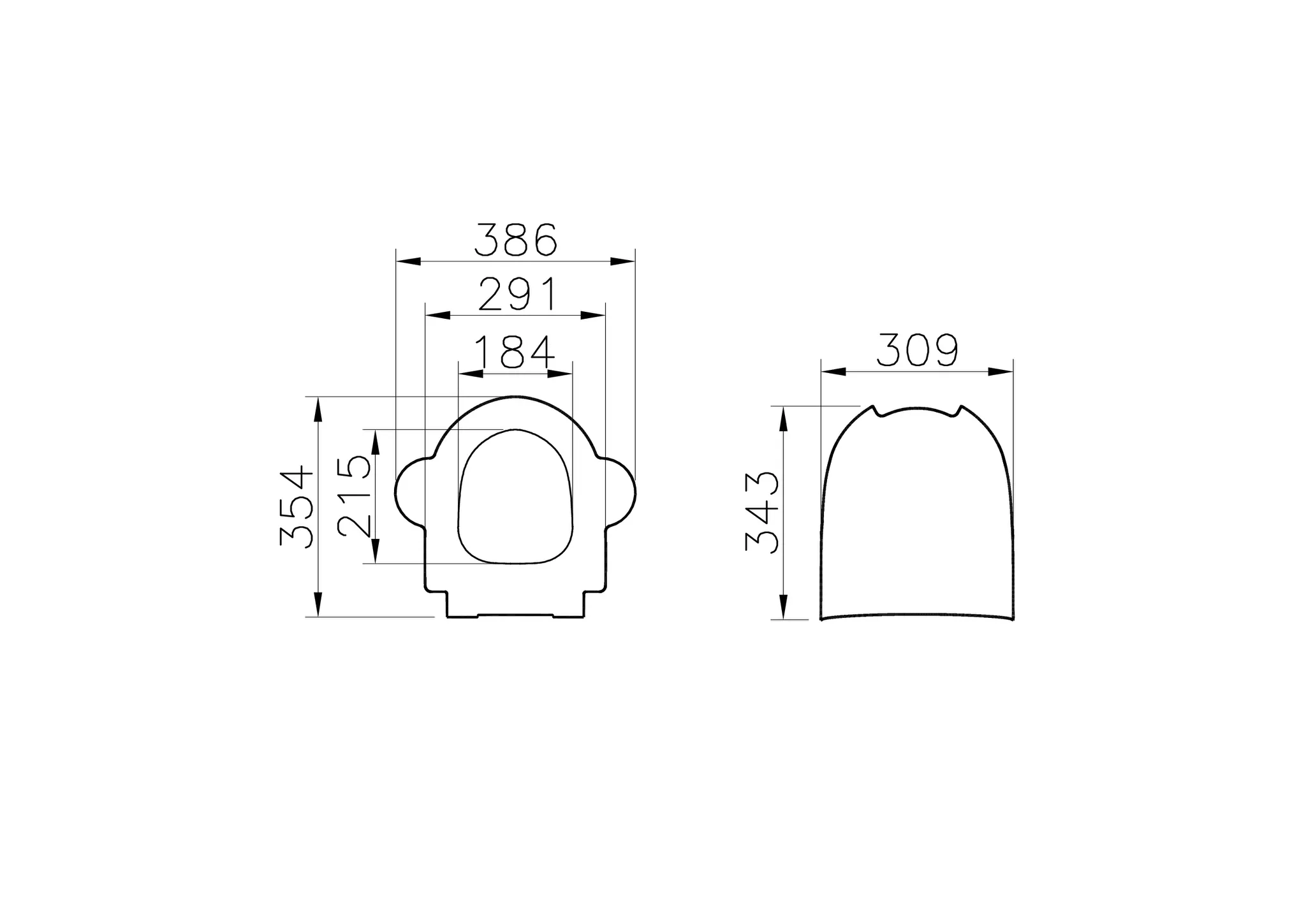 VitrA Sento Kids WC-Sitz mit seitlichen Haltegriffen, Duroplast Weiß Hochglanz VitrA Sento Kids WC-Sitz mit seitlichen Haltegriffen, Duroplast Weiß Hochglanz