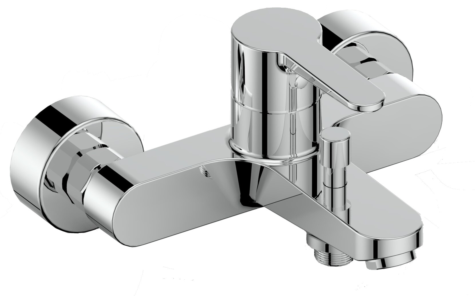 Wannenfüll- und Brause Einhandbatterie AqvaBasic III - S-Anschlüsse mit Rosetten - automatische Umstellung - eigensicher nach DIN EN1717 - Kartusche mit keramischen Dichtscheiben - Heißwassersperre - Wassermengendurchflussregulierung - PA-IX 28649/IIC Wannenfüll- und Brause Einhandbatterie AqvaBasic III - S-Anschlüsse mit Rosetten - automatische Umstellung - eigensicher nach DIN EN1717 - Kartusche mit keramischen Dichtscheiben - Heißwassersperre - Wassermengendurchflussregulierung - PA-IX 28649/IIC