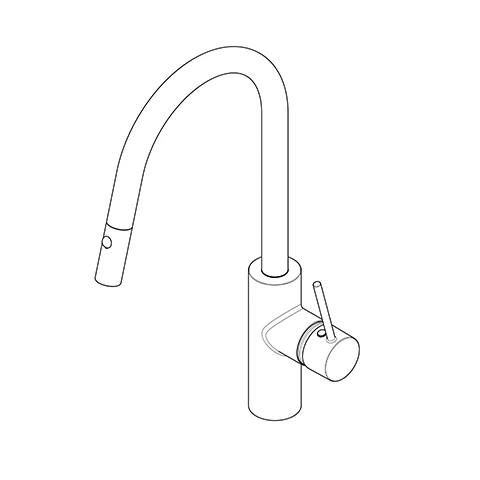 EGO Voice elektr.SpültischEHM mit Netzstecker chrom EGO Voice elektr.SpültischEHM mit Netzstecker chrom
