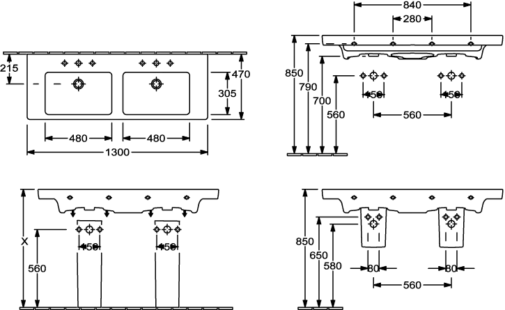 Villeroy & Boch Subway 2.0 Ablaufhaube Pergamon CeramicPlus 315x200x290mm Villeroy & Boch Subway 2.0 Ablaufhaube Pergamon CeramicPlus 315x200x290mm