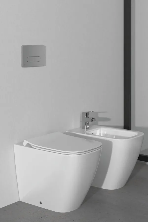 Ideal Standard Bidet „i.lifeB“, Befestigung sichtbar 35,5 × 54 × 40 cm