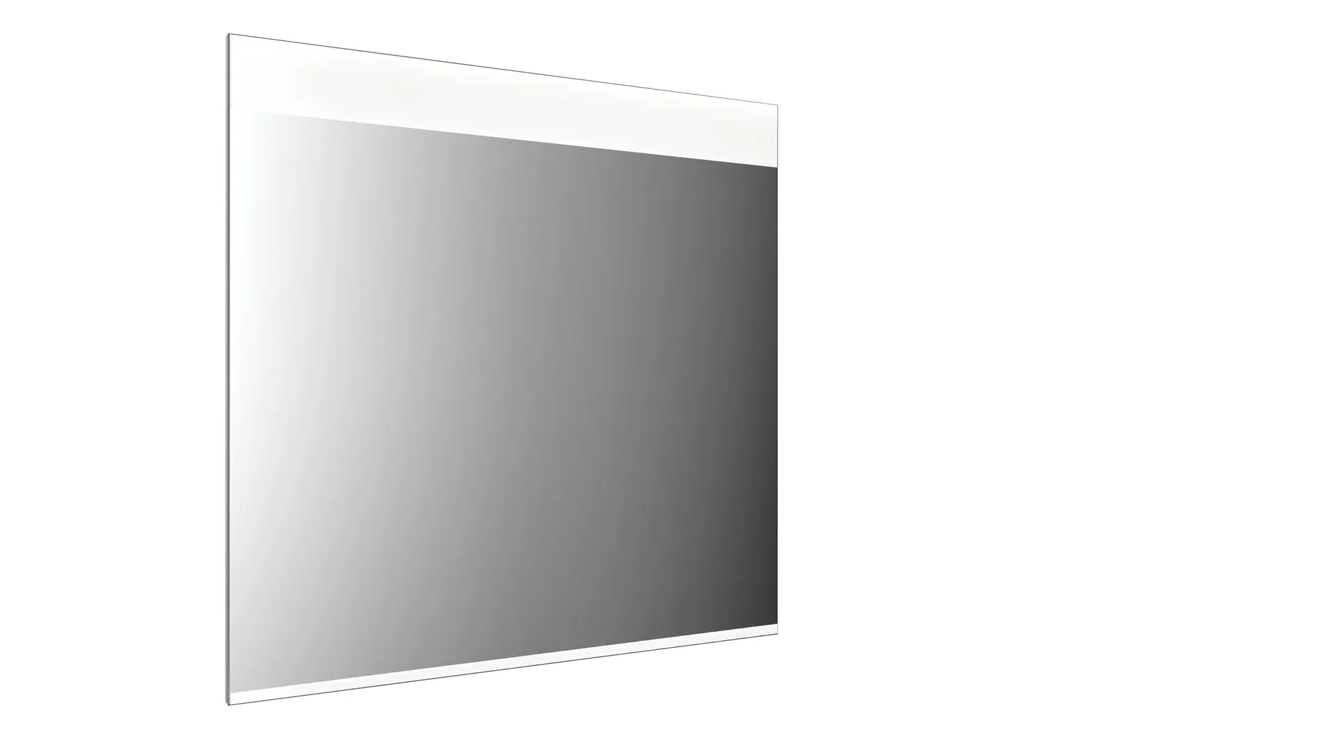Lichtspiegel MI 250, 850 x 802 mm2700K/6500K, Sensor, m. Heizung u. Unterlicht, IP 20