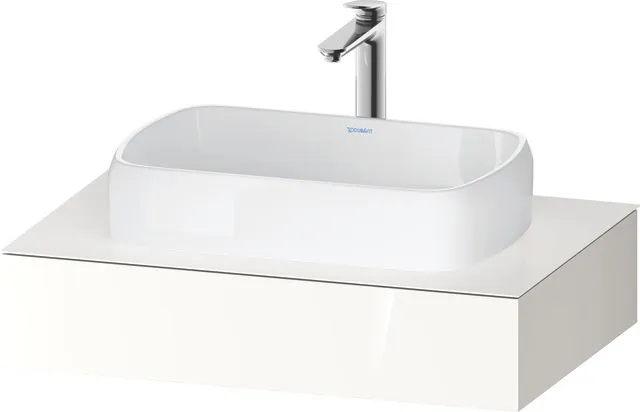 Duravit Konsole „Qatego“ in Weiß Hochglanz