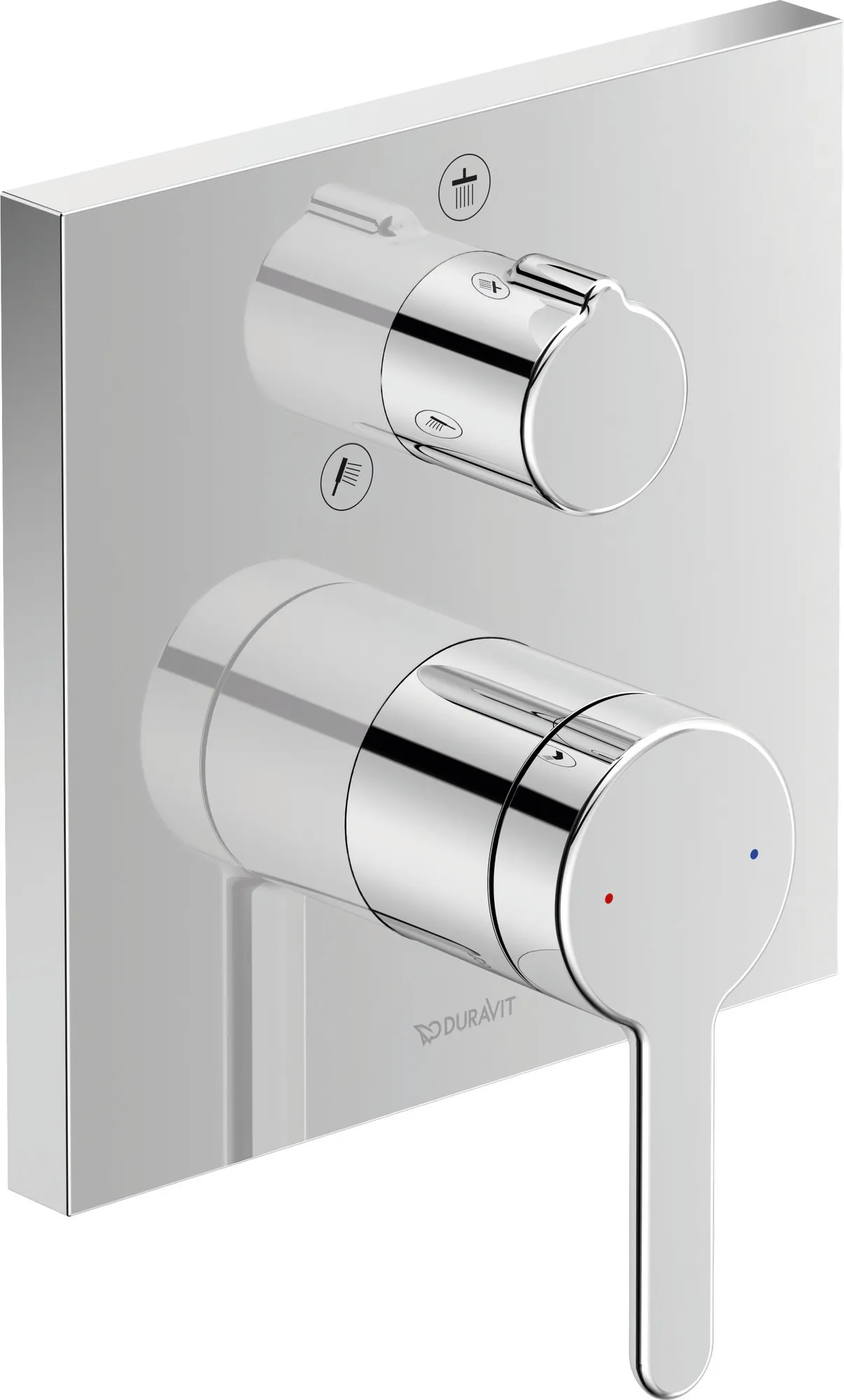 Duravit Einhand-Unterputz-Armatur „Serie C.1“ in Chrom Duravit Einhand-Unterputz-Armatur „Serie C.1“ in Chrom