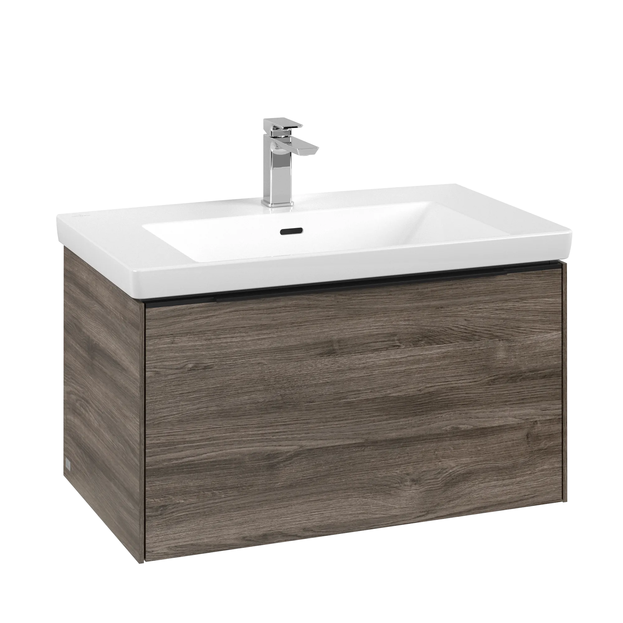 Villeroy & Boch Waschtischunterschrank „Subway 3.0“ für Schrankwaschtisch 772 × 429 × 478 mm Stone Oak, für Becken mittig
