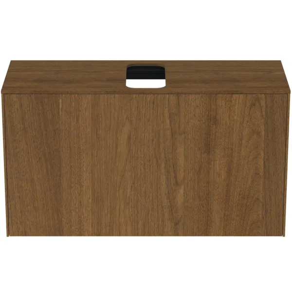 Ideal Standard Waschtischunterschrank „Conca“ 100,2 × 55 × 37,3 cm Walnuss dunkel Furnier Ideal Standard Waschtischunterschrank „Conca“ 100,2 × 55 × 37,3 cm Walnuss dunkel Furnier