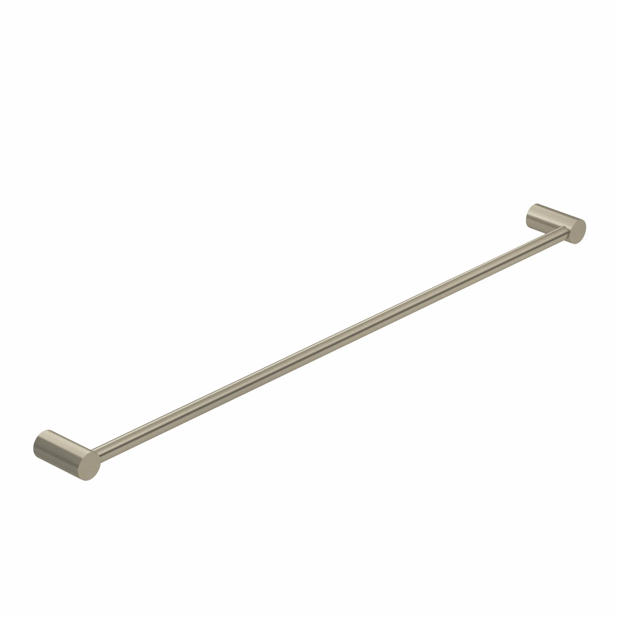 Kludi-VELA R Badetuchhalter, 800 mm, Brushed Nickel PVD, feststehend, Wandmontage mit Schrauben und Dübel