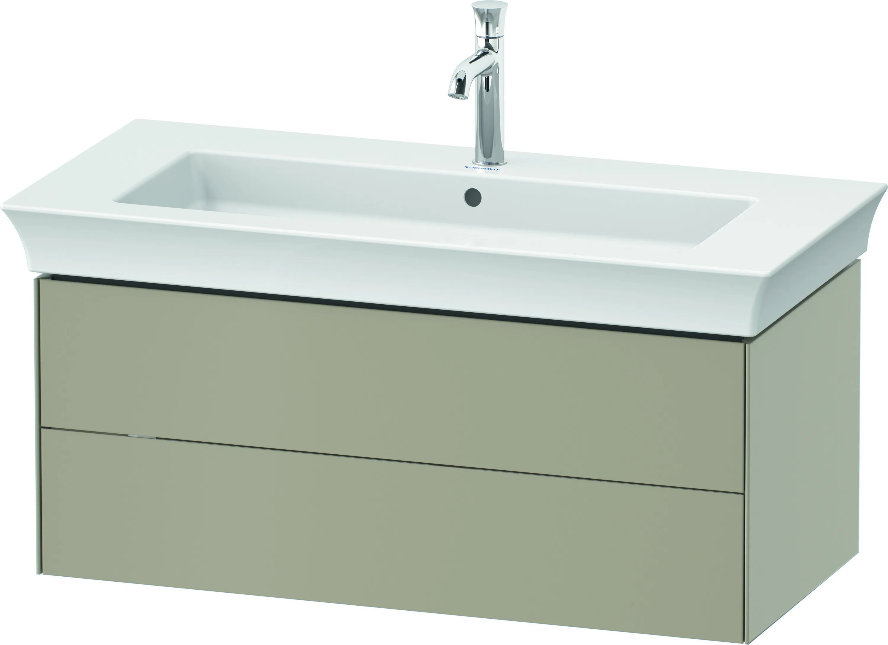 Duravit Waschtischunterschrank „White Tulip“, mit Beleuchtung Duravit Waschtischunterschrank „White Tulip“, mit Beleuchtung