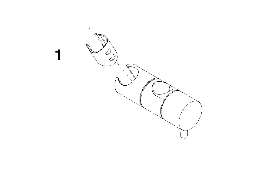 Schieber SERIENNEUTRAL Chrom 12570970