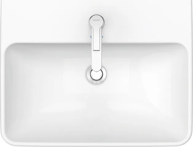 Wandwaschtisch „ME by Starck“, mit Überlauf, Hahnlochposition mittig in Weiß Hochglanz Wandwaschtisch „ME by Starck“, mit Überlauf, Hahnlochposition mittig in Weiß Hochglanz