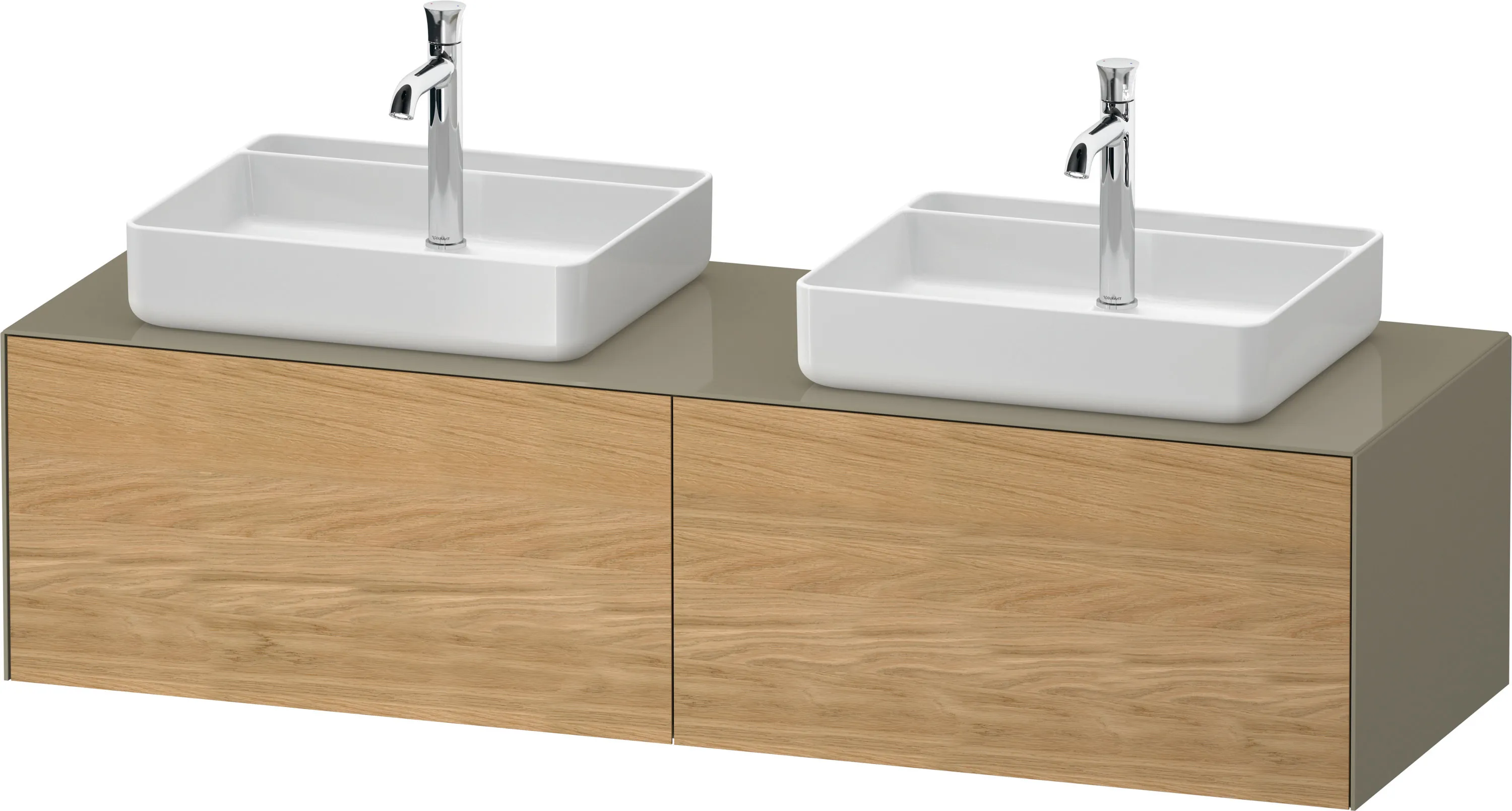 Duravit Waschtischunterschrank „White Tulip“, mit Beleuchtung