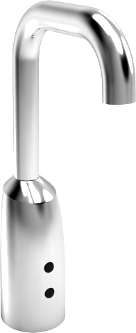 Hansa Waschtischarmatur, elektronisch „Electra“ Ausladung 120 mm in Chrom Hansa Waschtischarmatur, elektronisch „Electra“ Ausladung 120 mm in Chrom