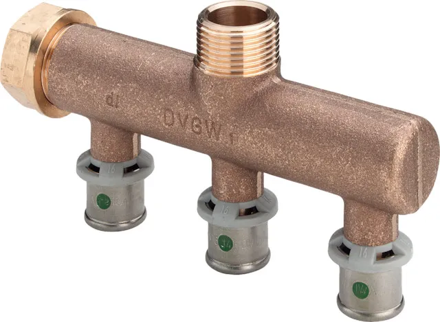 Viega „Sanfix P“ Verteiler 3-fach Viega „Sanfix P“ Verteiler 3-fach