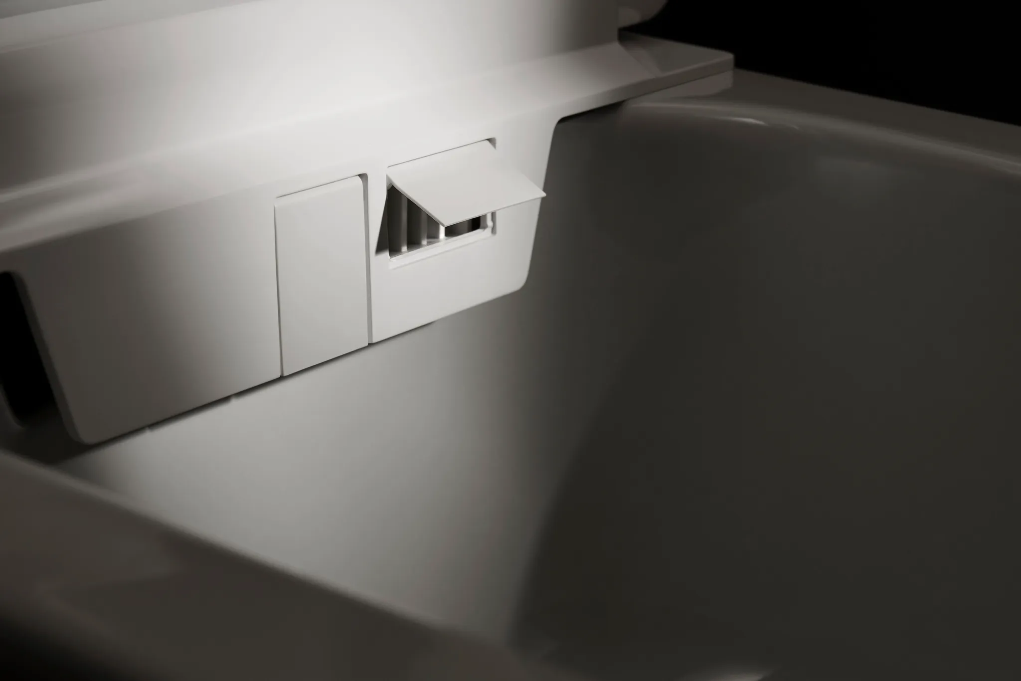 Hansgrohe LavaPura Element S Wand-Dusch-WC Komplett Set AquaHelix Flush, SmartClean, HygieneEffect, Weiß Hansgrohe LavaPura Element S Wand-Dusch-WC Komplett Set AquaHelix Flush, SmartClean, HygieneEffect, Weiß