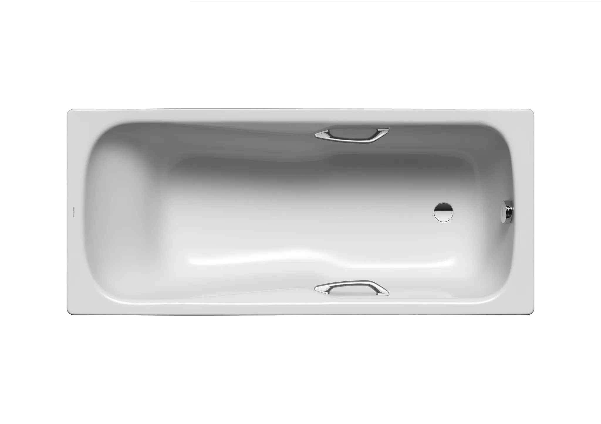 Kaldewei Badewanne „Dyna Set“ Star rechteck 180 × 80 cm, mit Grifflochbohrungen in manhattan Kaldewei Badewanne „Dyna Set“ Star rechteck 180 × 80 cm, mit Grifflochbohrungen in manhattan