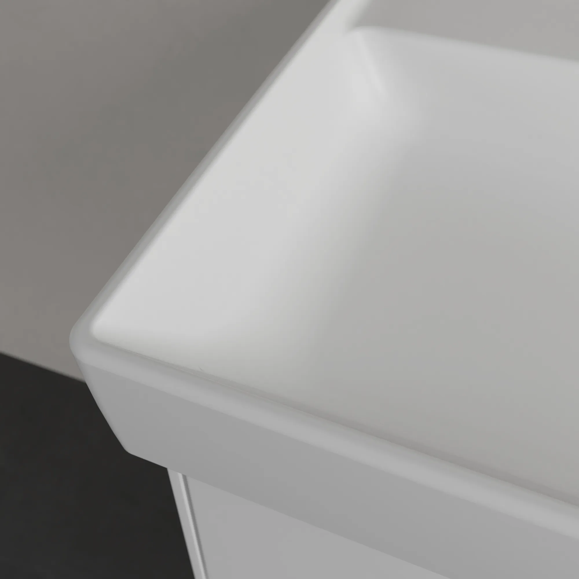 Villeroy & Boch Schrankwaschtisch aus TitanCeram „Collaro“ 1000 × 470 × 160 mm, ohne Hahnlochbohrung in Stone White Villeroy & Boch Schrankwaschtisch aus TitanCeram „Collaro“ 1000 × 470 × 160 mm, ohne Hahnlochbohrung in Stone White